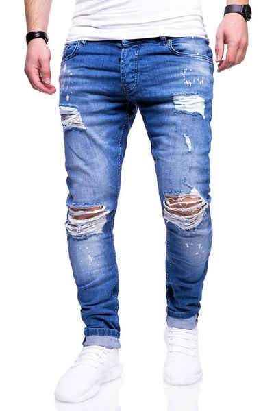 Herren Bekleidung Jeans Legere und locker sitzende Jeans Bikkembergs Denim Jeanshose in Blau für Herren 