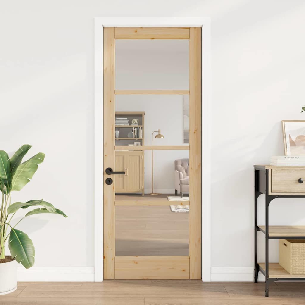 vidaXL Haustür Innentür mit Glas ORKDAL günstig online kaufen