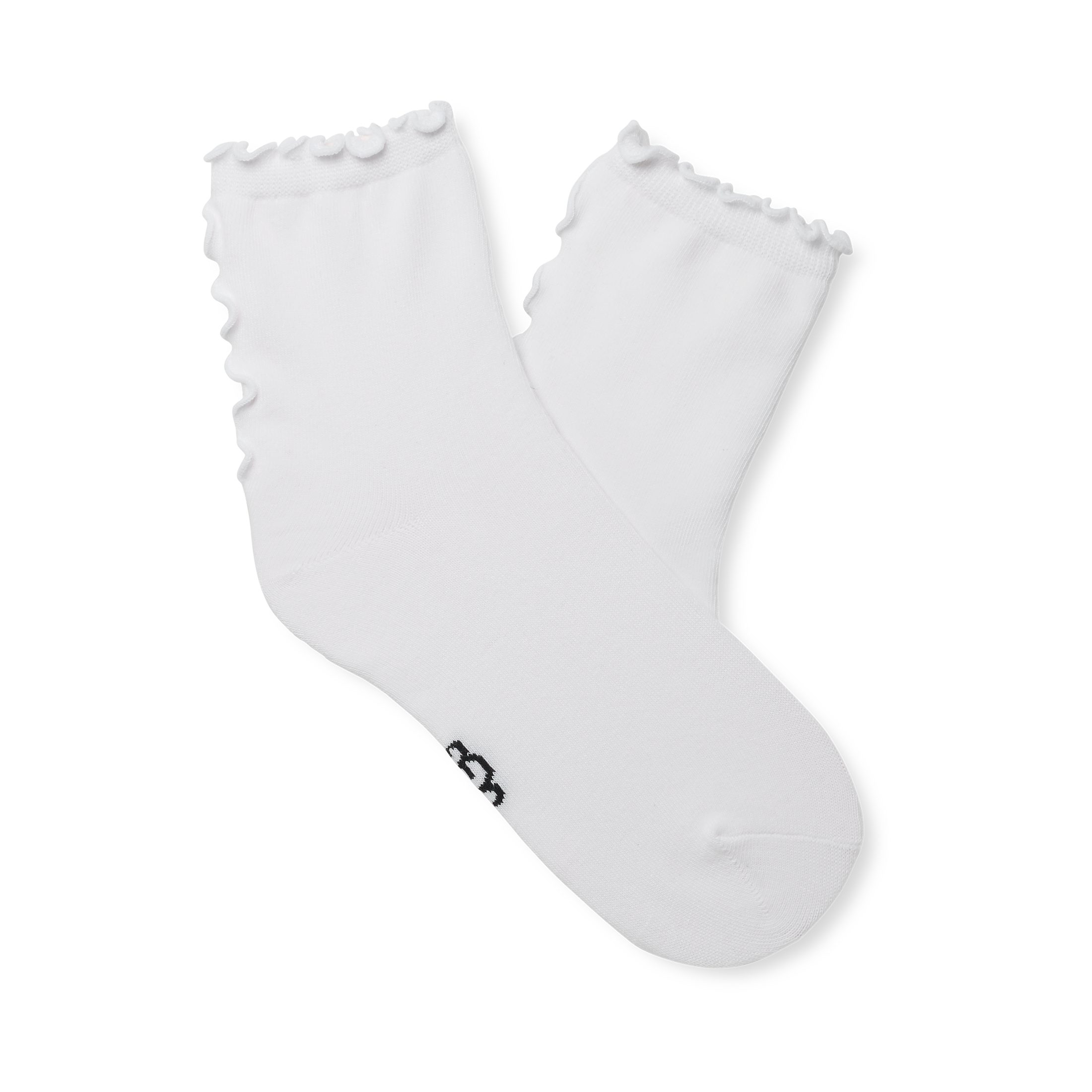 UGG Socken KARSYN LETTUCE EDGE QUARTER II (1-Paar) One Size 38-44 Strümpfe mit UGG-Markenlogo