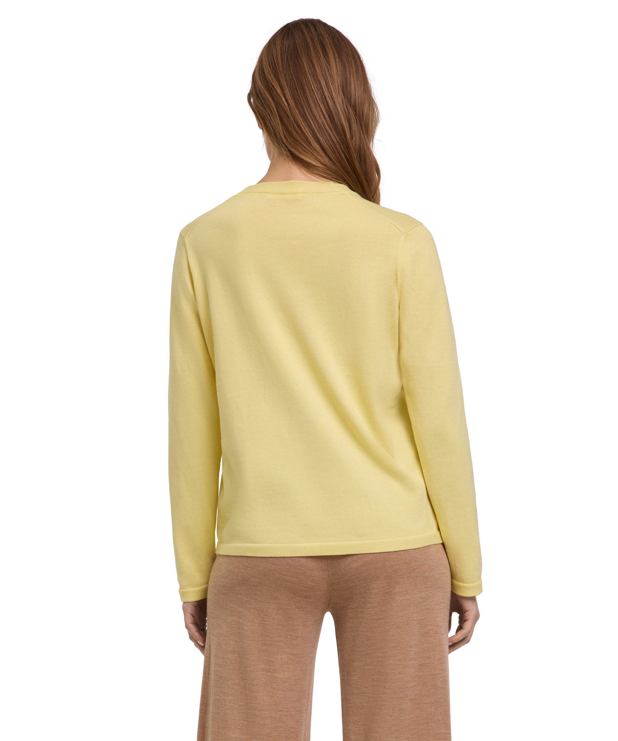 FALKE Strickpullover (1-tlg) mit Bio-Baumwolle günstig online kaufen