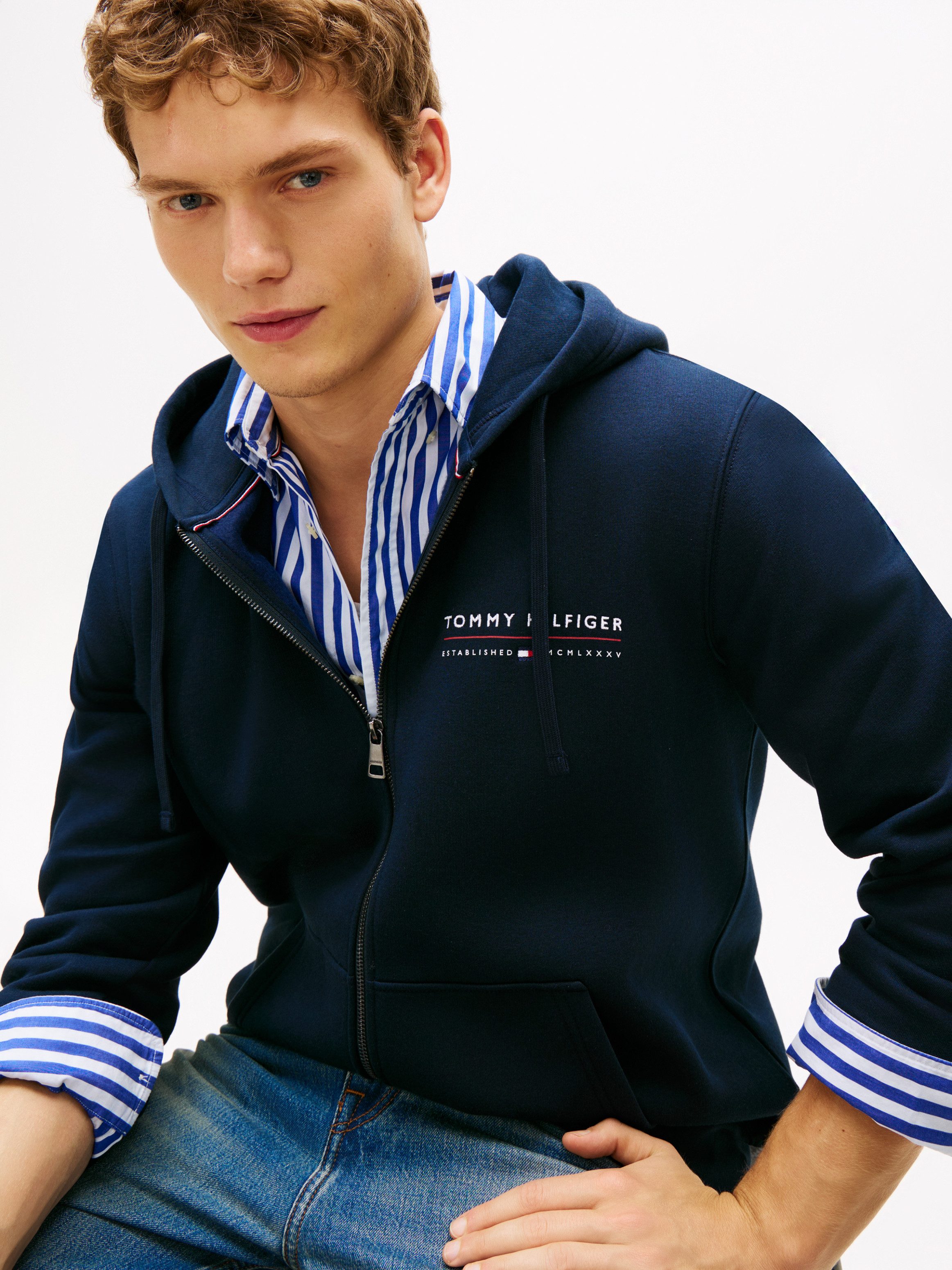 Tommy Hilfiger Kapuzensweatjacke BRAND LOVE