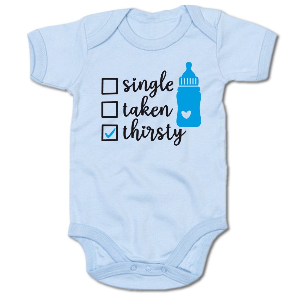 Kurzarmbody Single – taken – thirsty