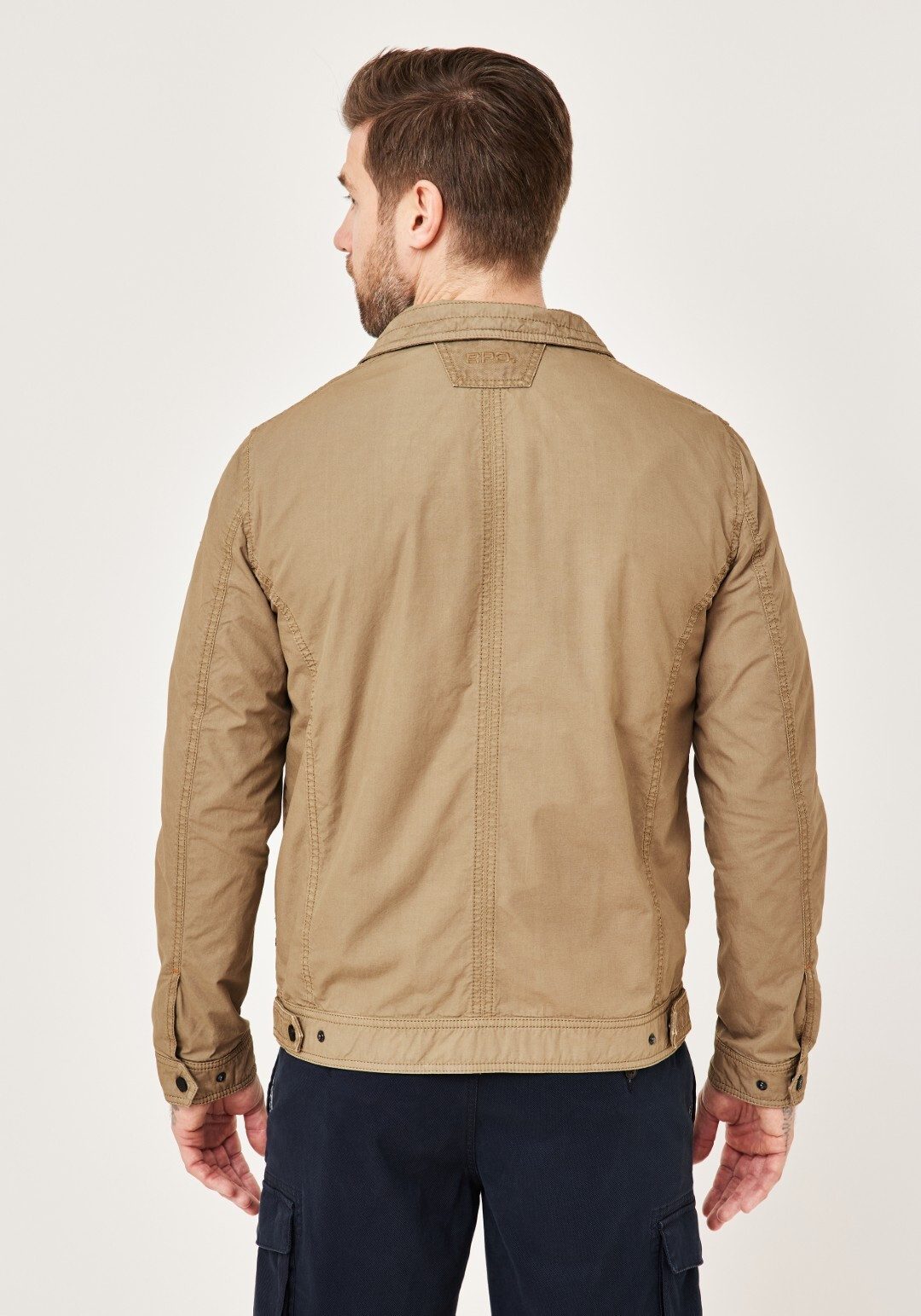 Redpoint Blouson Brian Sommerlicher Modern Fit Blouson aus reiner Baumwolle