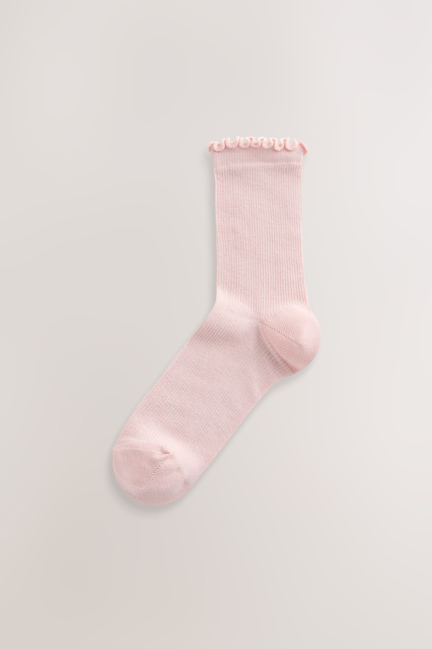 Next Kurzsocken Söckchen mit Kräuselsaum, 5er-Pack (1-Paar)