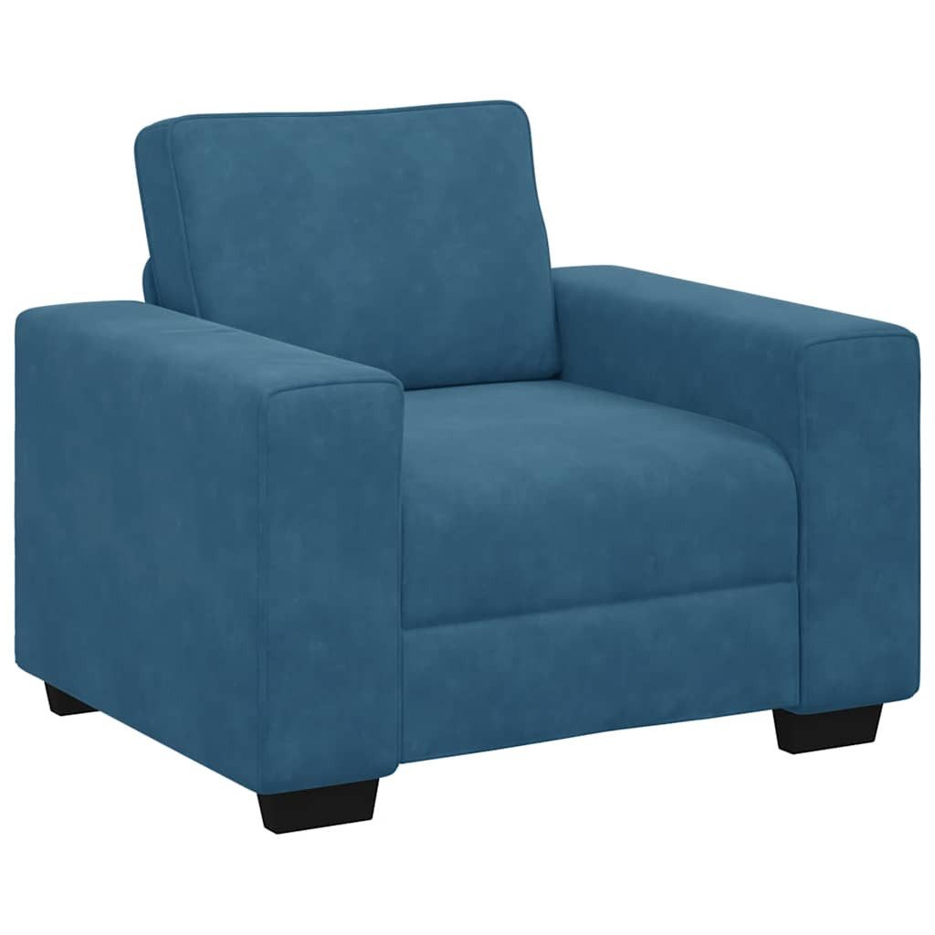 vidaXL Sofa Sessel Blau 60 cm günstig online kaufen