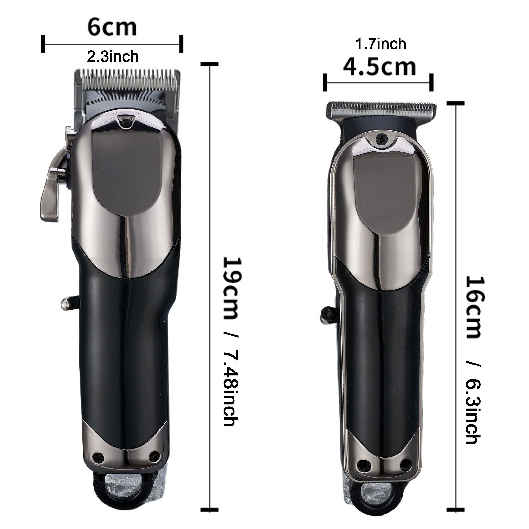 Luckice Haarschneider Profi Haarschneidemaschine & Barttrimmer Set, Kabellos, Lange Akkulaufzeit,Für Präzise Haarschnitte, Geschenkset für Herren,Weihnachtsgeschenk, Neujahrsgeschenk