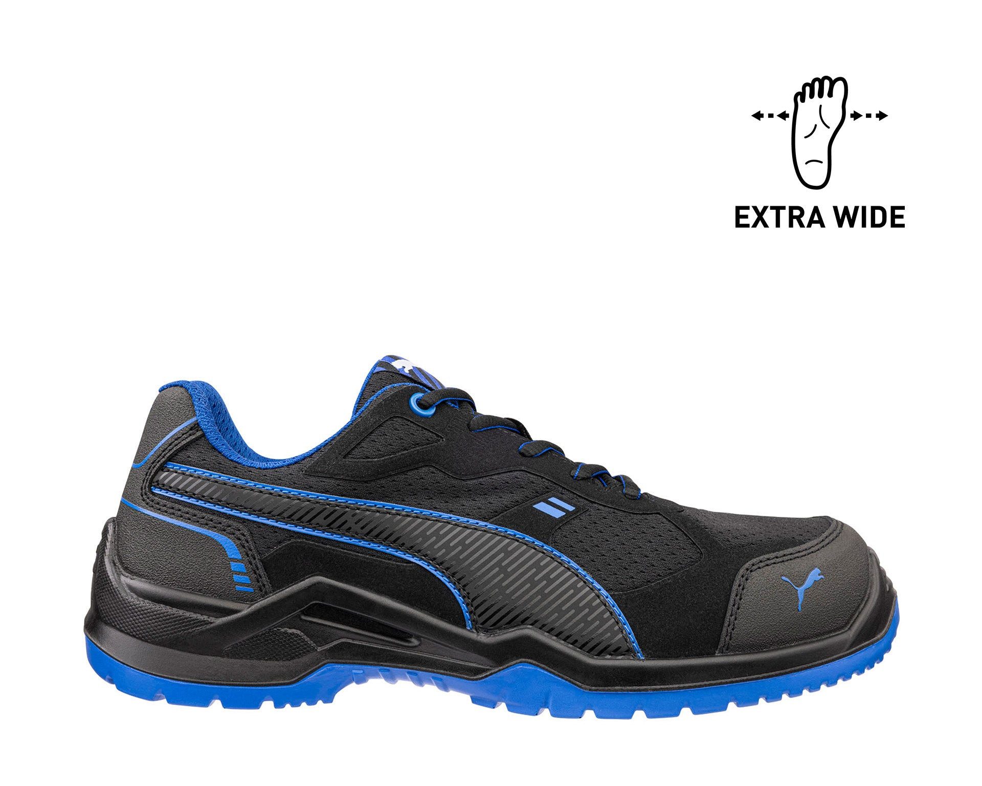 PUMA Safety PUMA SAFETY FUSE TC LOW EXTRA BREIT Sicherheitsschuh S1PS ESD Sicherheitsschuh Sehr leicht
