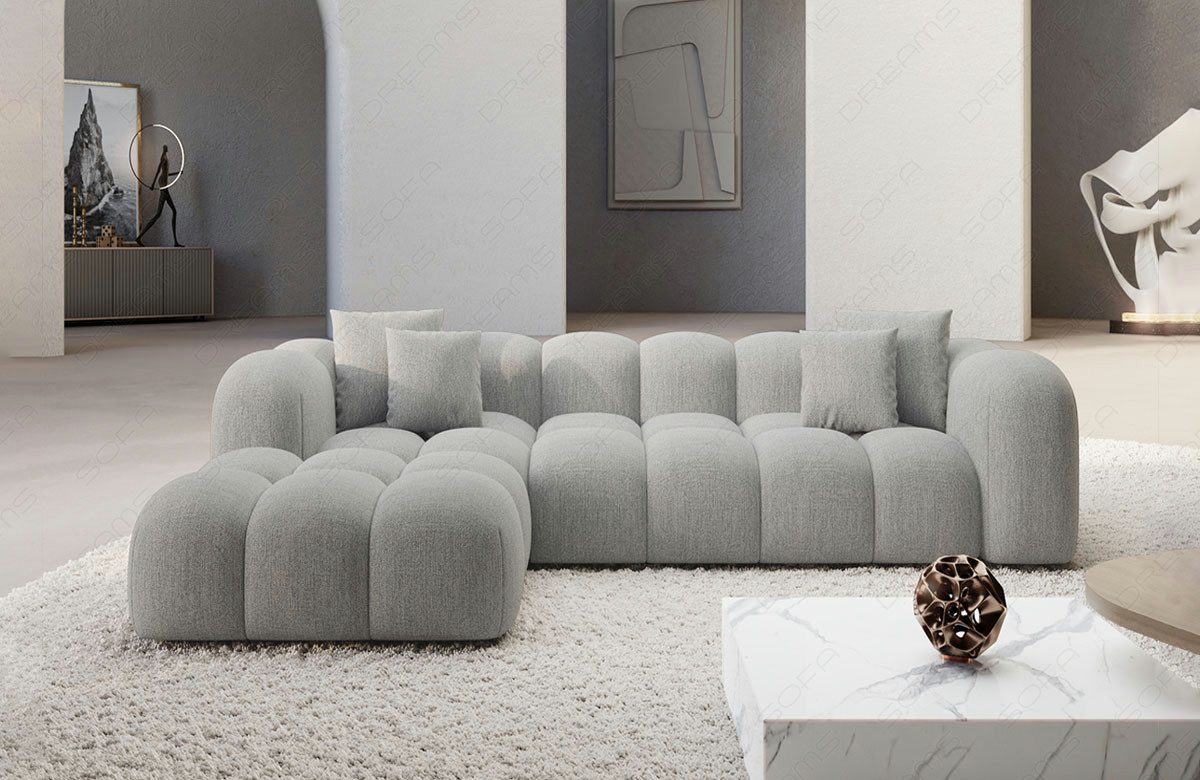 Sofa Dreams Ecksofa Stoffsofa Eckcouch Polster Eck Sofa Formentera L Form k günstig online kaufen