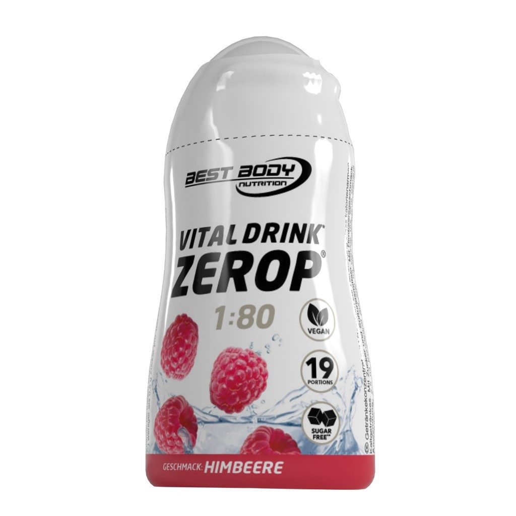 Best Body Nutrition Best Body Vital Drink Flavour Drops 1:80 - 48ml Squeeze Flasche Tropfen, 48.0 ml