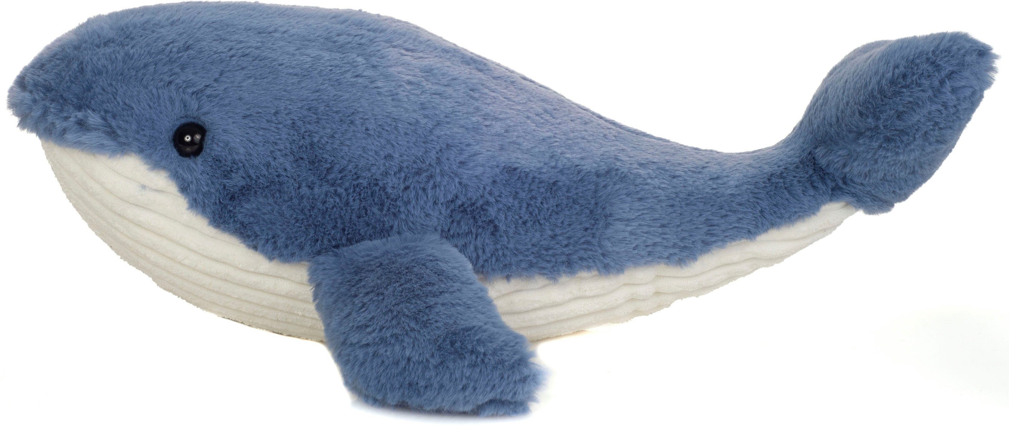 Teddy Hermann® Kuscheltier Herzekind, Walfisch Waltraud, 44 cm, zum Teil aus recyceltem Material