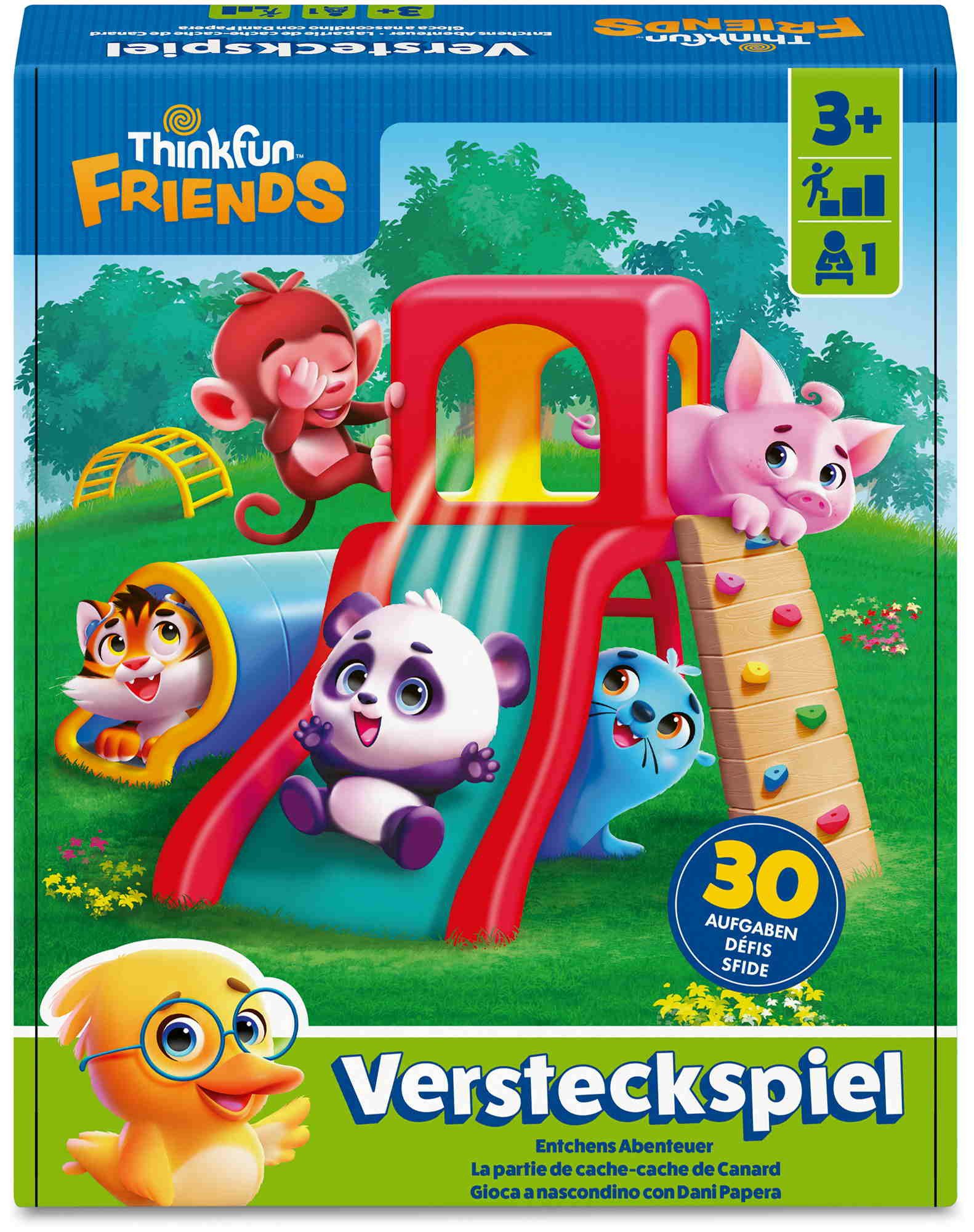 Thinkfun® Spiel Kinderspiel Logikspiel Friends Versteckspiel 76699