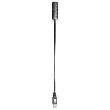 Adam Hall Klemmleuchte, SLED 1 ULTRA USB mit 4 COB LED Schwanenhalsleuchte - Schwanenhalslam