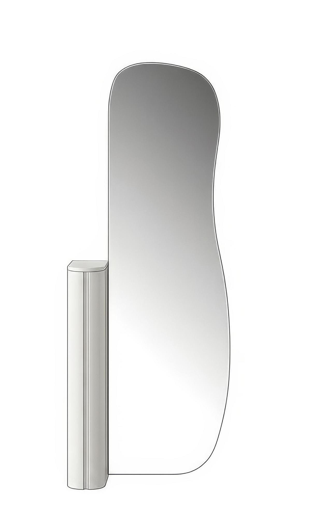 JVmoebel Dekospiegel Spiegel Modern Luxus Design gebogener Standspiegel Ganzkörperspiegel, Made in Europa