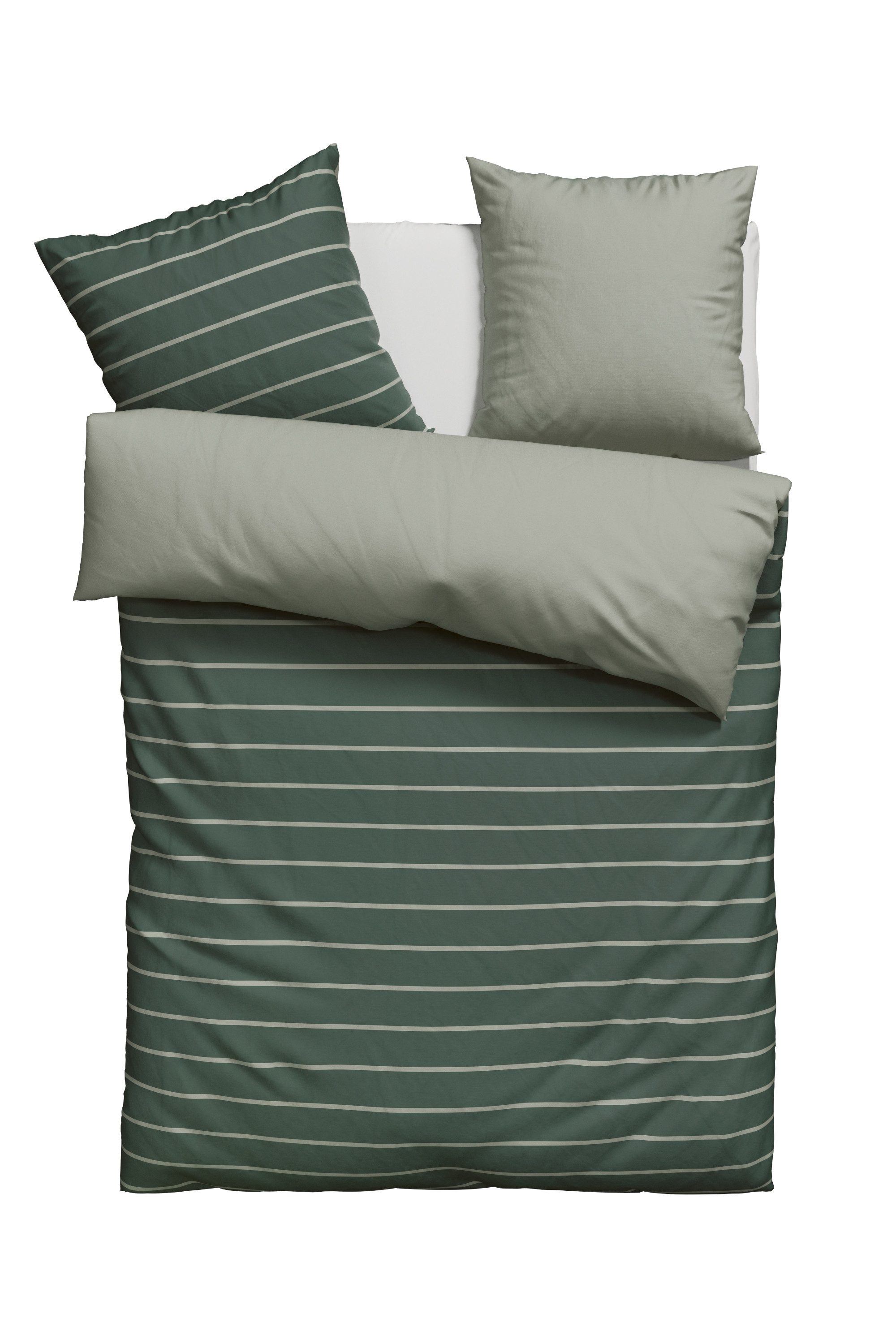 my home Wendebettwäsche Katja, Linon, 2 günstig online kaufen