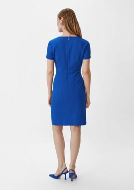 Comma Minikleid Etuikleid mit V-Ausschnitt