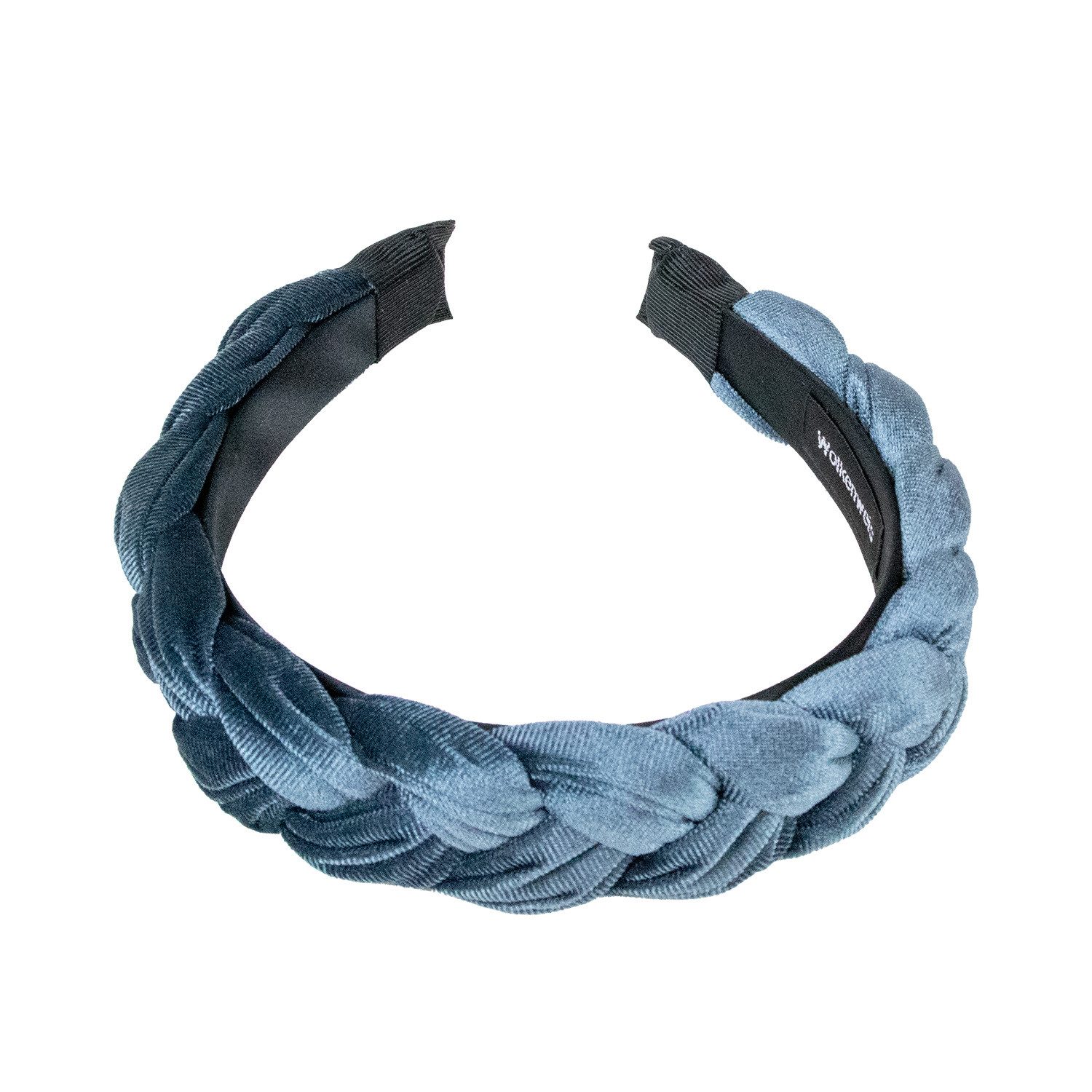 Trachtenland Diadem Flecht Haarreif 'Samira' aus Samt, Haarschmuck