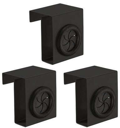 WENKO Handtuchhaken Push, (Set, 3-St), Edelstahl, matt günstig online kaufen