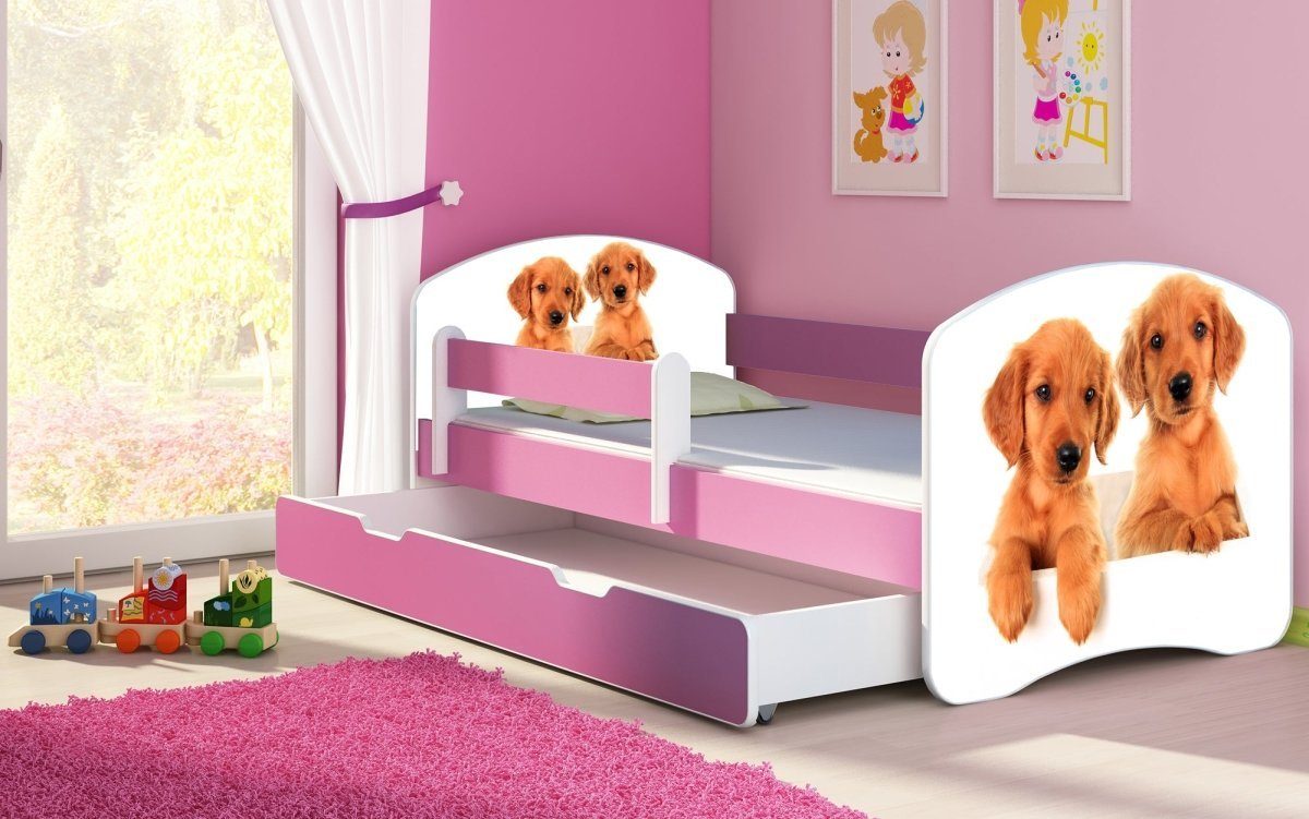 Luxusbetten24 Kinderbett Dream, mit verschiedenen Motiven