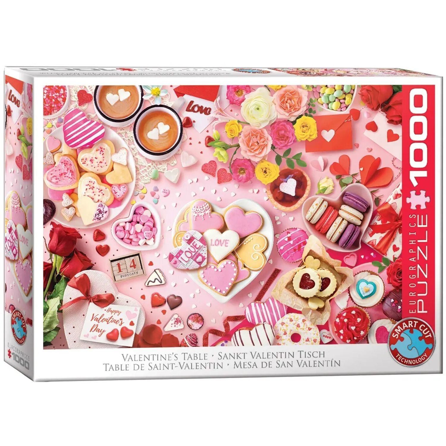 EUROGRAPHICS Puzzle Valentinstag, 1000 Puzzleteile