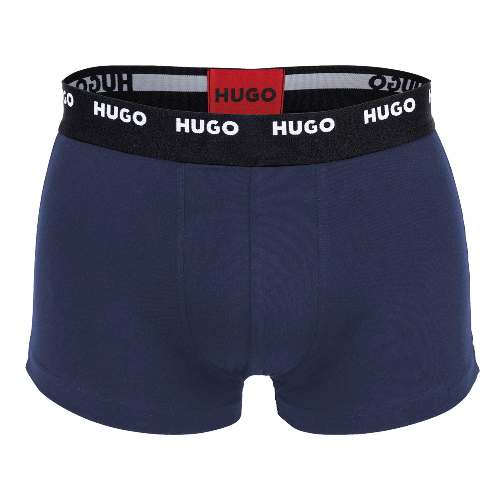 - Herren Schwarz/Rot/Blau Shorts, Pack Boxer Pack 5er HUGO Boxer Trunks Five