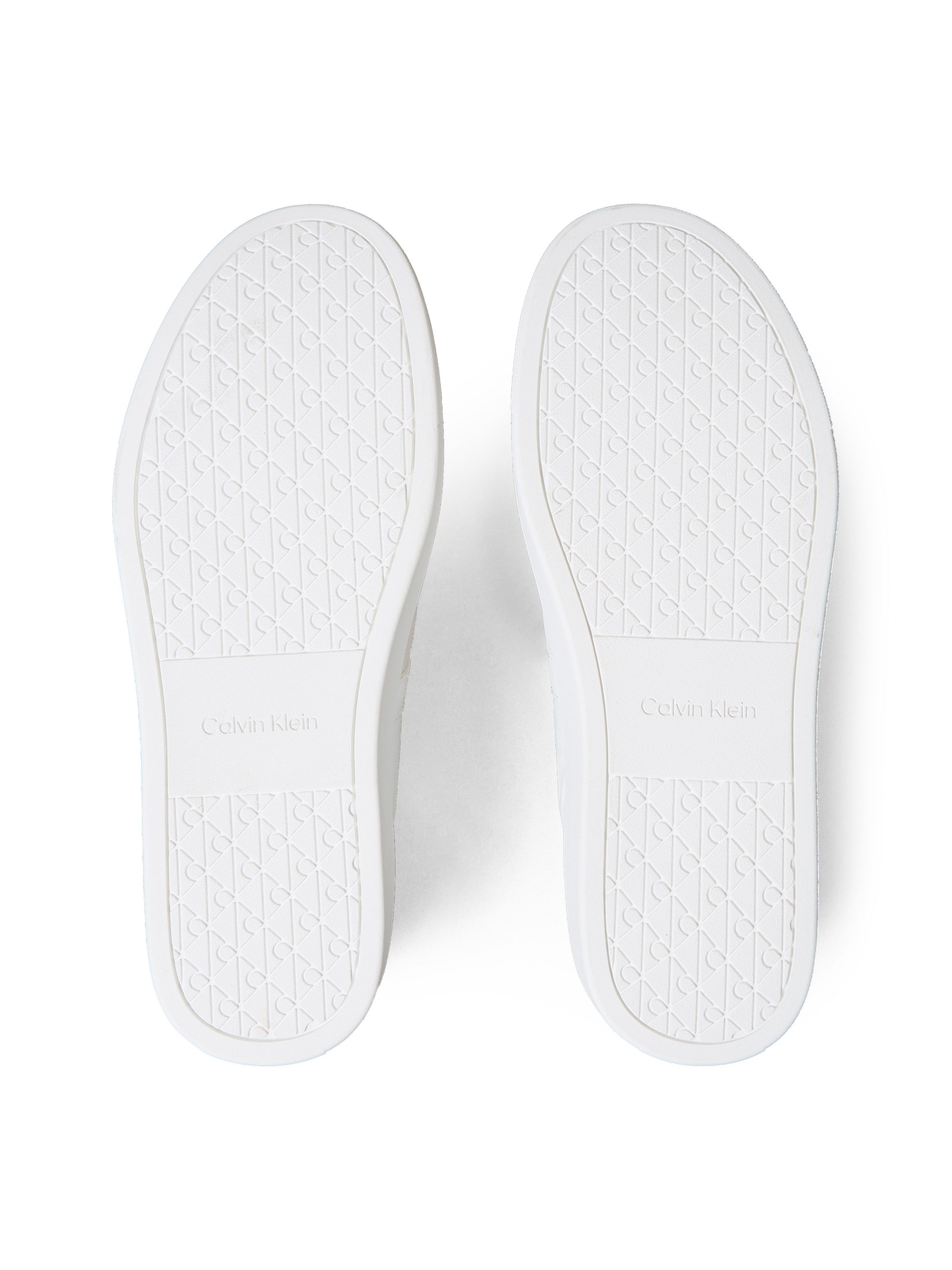 Calvin Klein Jeans CLASSIC CUPS LACE MIX EMB TONGUE Sneaker Schnürschuh, Basket-Sneaker, Freizeitschuh in sportiver Optik