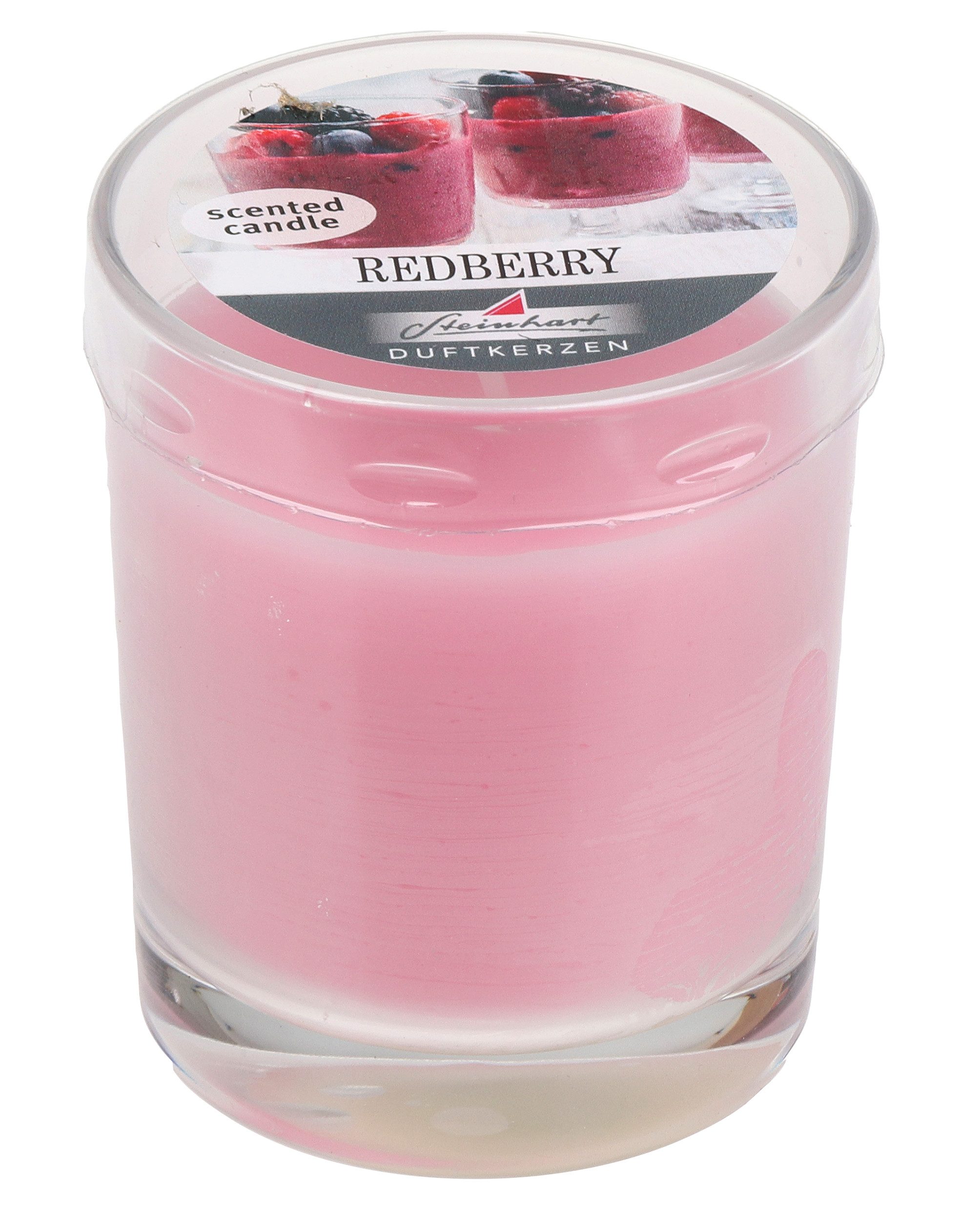 Steinhart Kerzen Duftkerze Duftkerze im Glas Redberry 79/65 mm, ca. 26 h günstig online kaufen