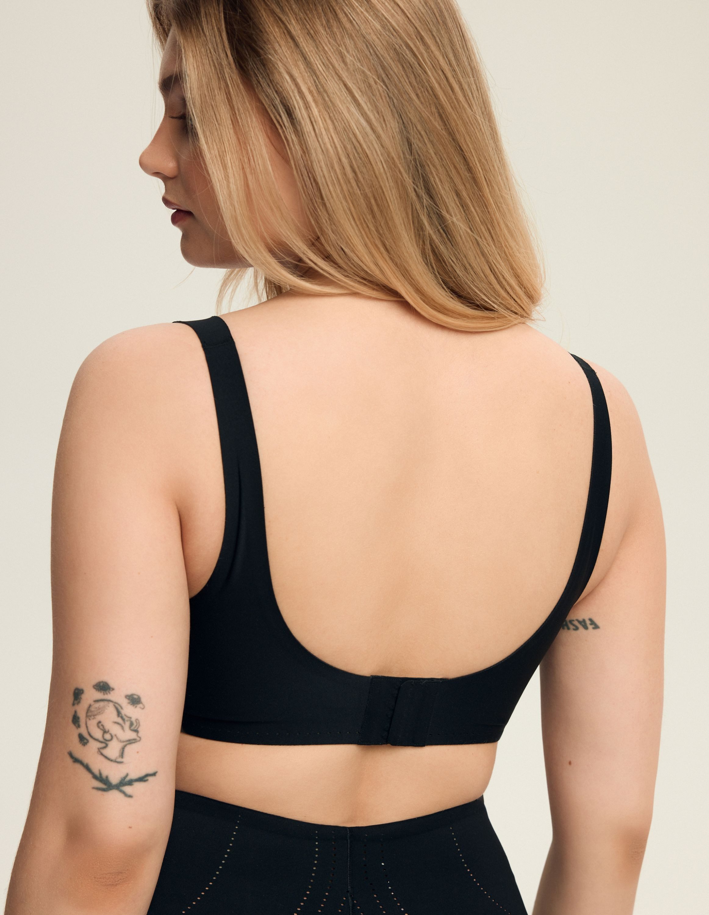 ESOTIQ Push-up-BH Push-up-BH Sleeky, ohne Bügel, glatte Cups