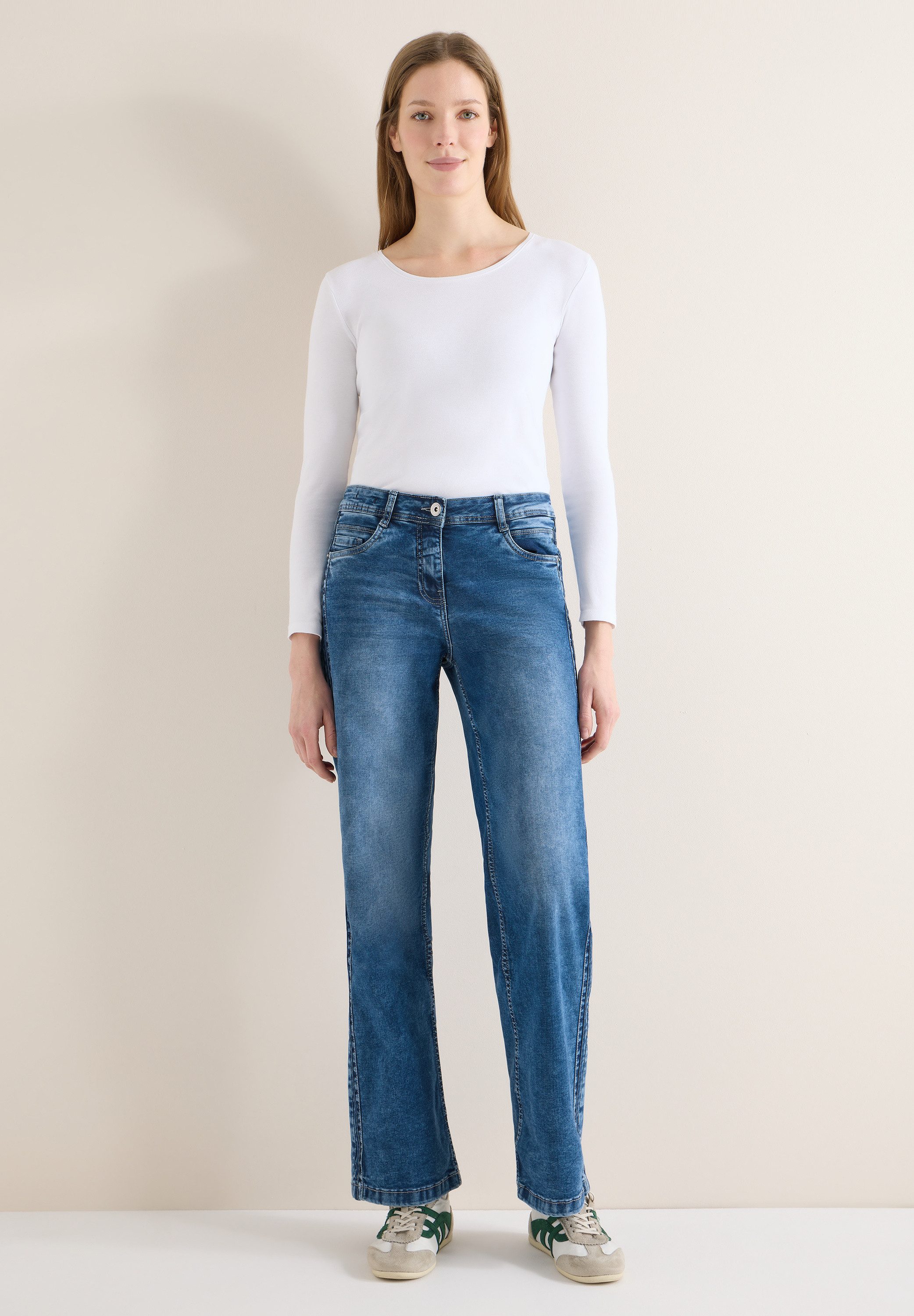 CECIL Loose-fit-Jeans High Waist – Bild 5 von 5