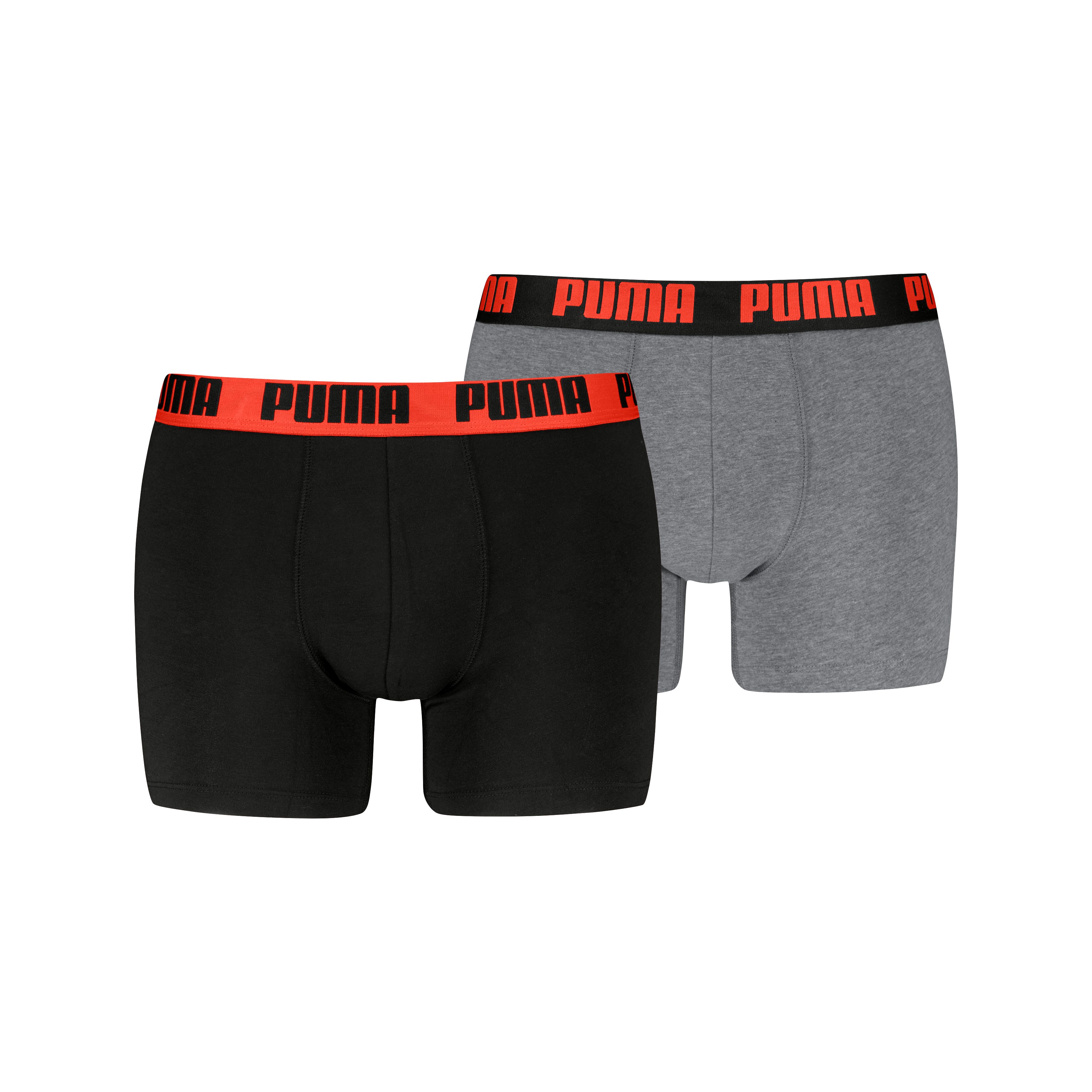 PUMA Boxershorts PUMA MEN EVERYDAY BASIC BOXERS 2P (2er Pack) mit Logobund günstig online kaufen