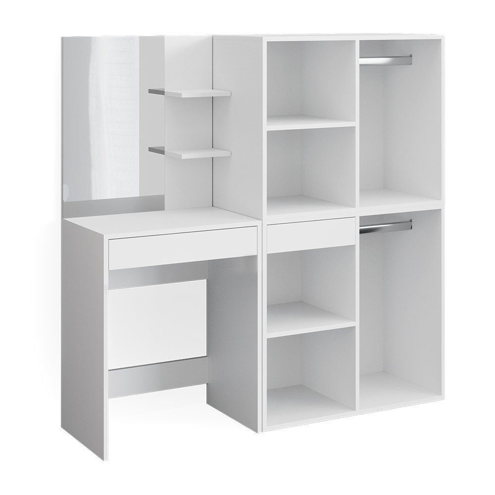 Vicco Schminktisch Isabelle, Weiß, 140 cm günstig online kaufen