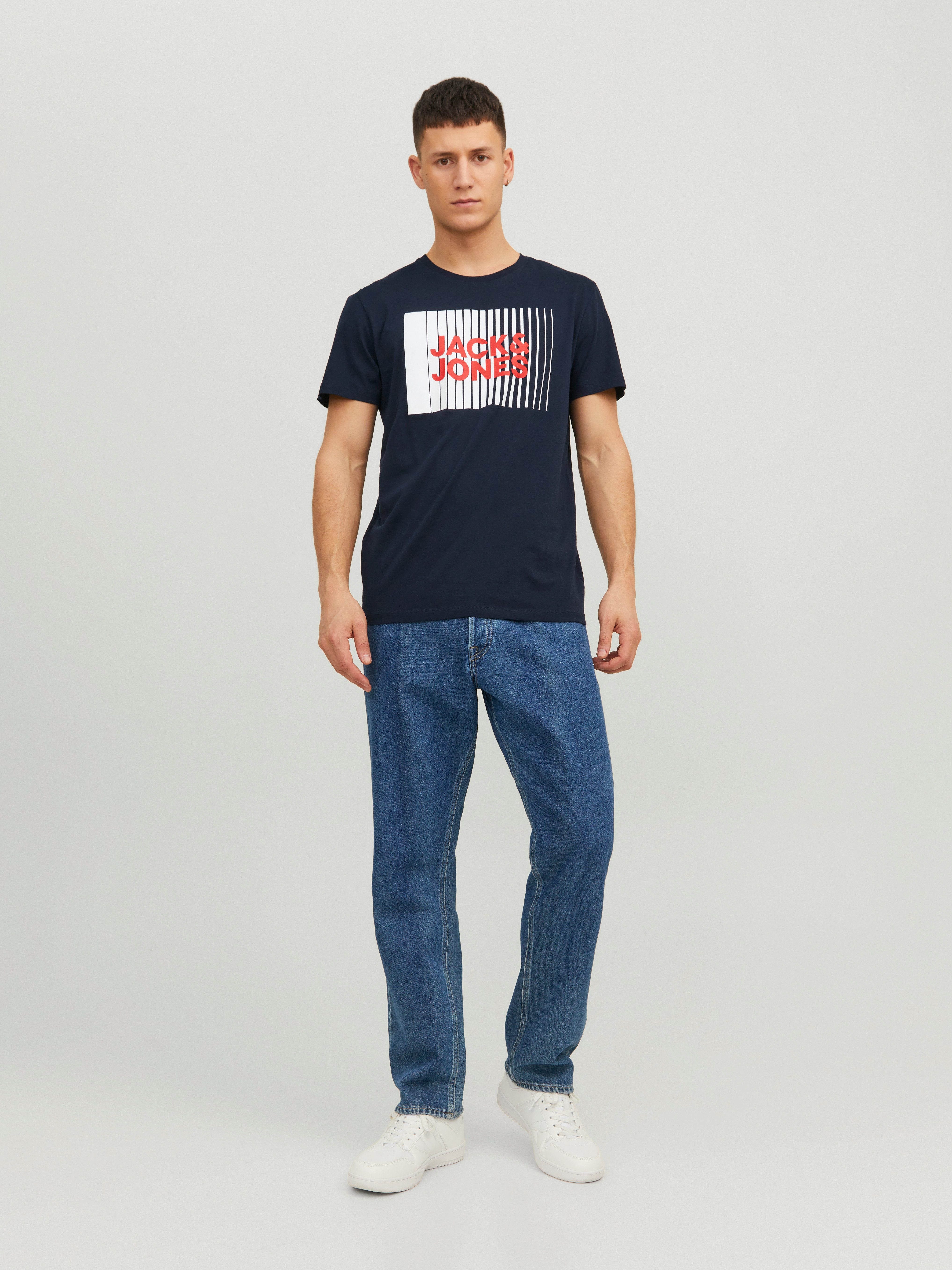 Jack & Jones Rundhalsshirt JJECORP LOGO TEE PLAY SS O-NECK NOOS