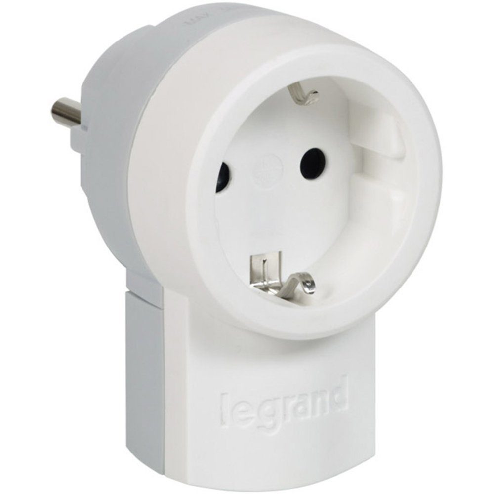 legrand® Legrand 050462 Zwischenstecker Kunststoff 230 V Weiß, Grau IP20 Steckernetzteil