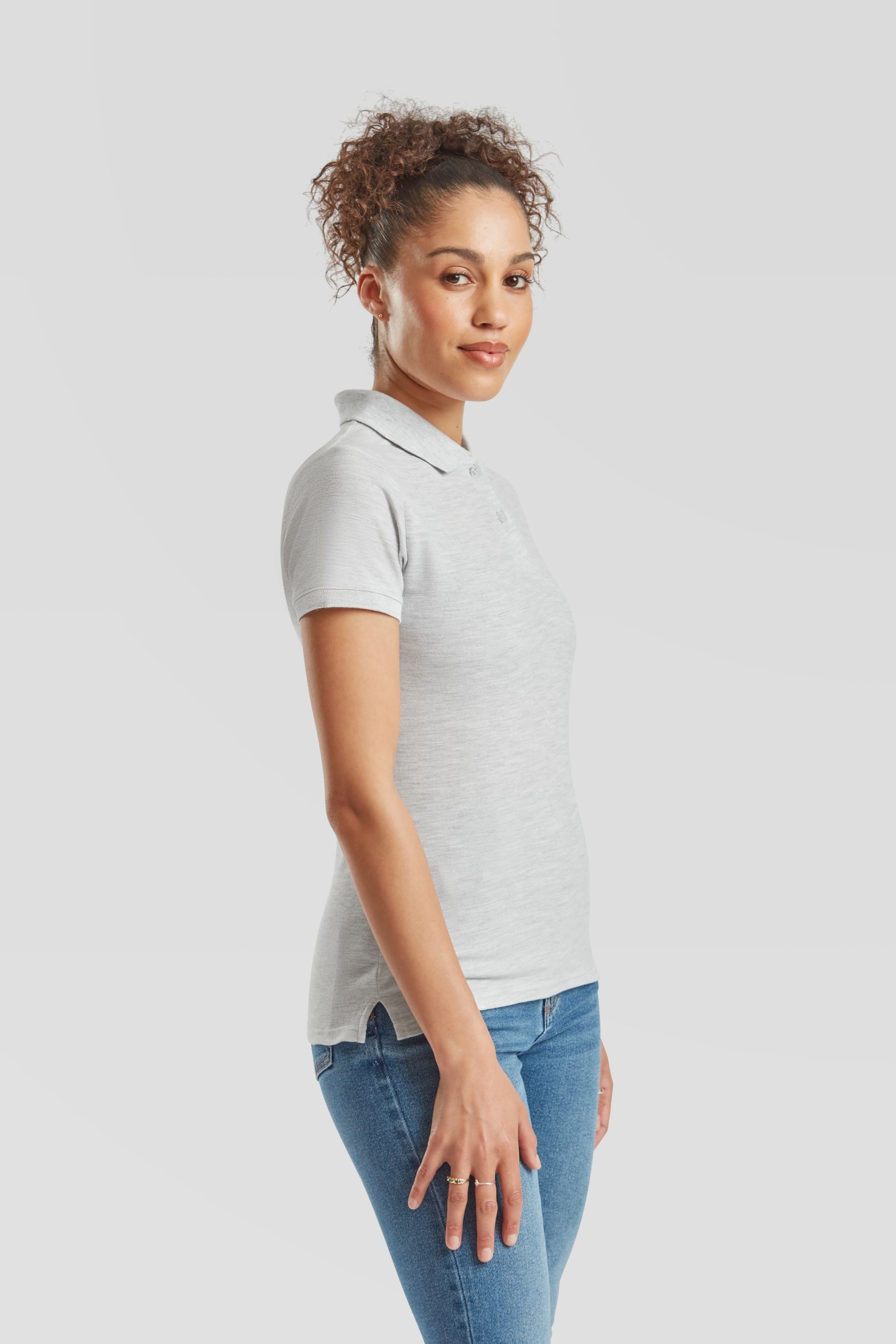 Fruit of the Loom Poloshirt Fruit of the Loom 65/35 Polo Lady-Fit 