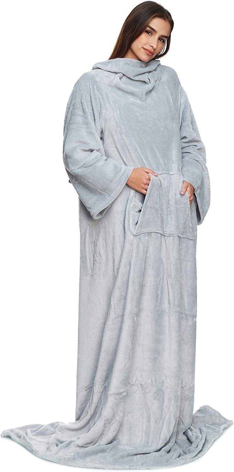 Wohndecke TV-Decke, made2trade, mit Ärmeln und Taschen günstig online kaufen