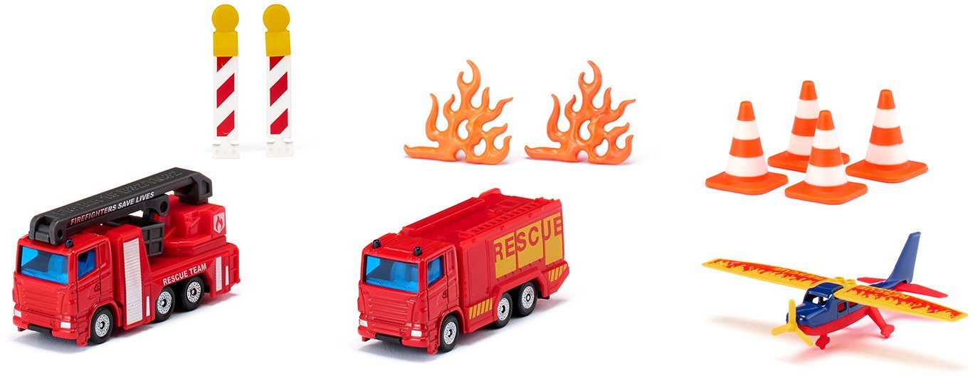 Siku Spielzeug-Feuerwehr SIKU Super, Geschenkset Feuerwehr (6330)