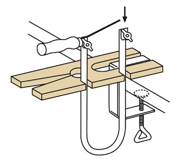 Pebaro Kinder-Werkzeug-Set Laubsägeset: Holzbrettchen + Drillbohrer, 705P