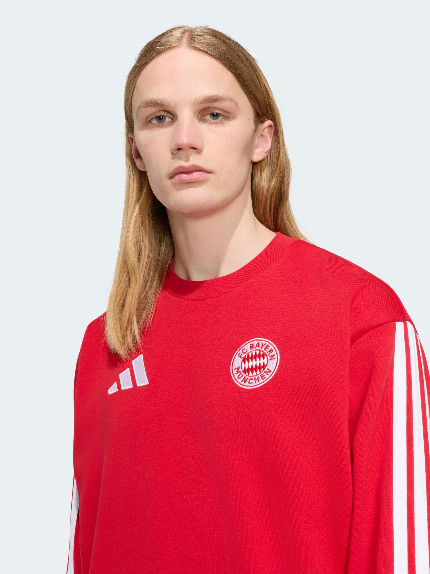 adidas Performance Sweatshirt FC Bayern München, Sweatshirt DNA, Herren, Rot