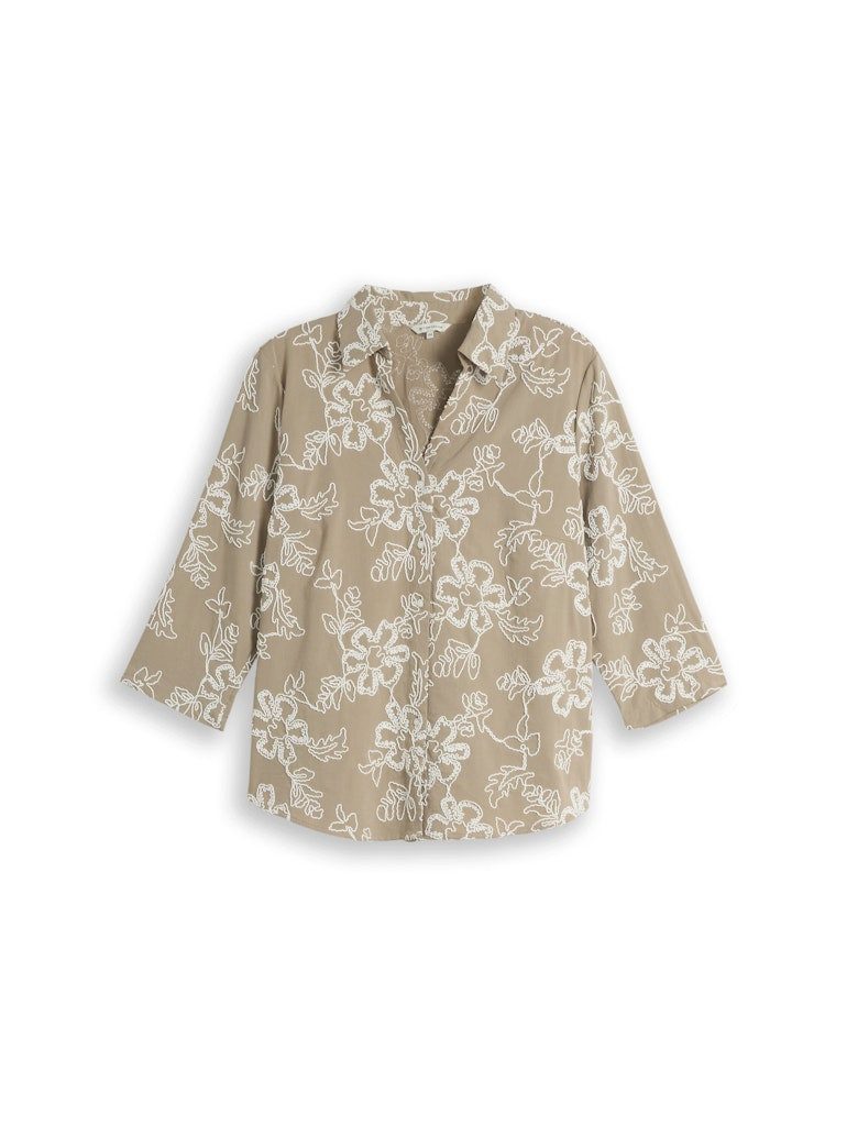 TOM TAILOR Blusentop blouse with embroidery