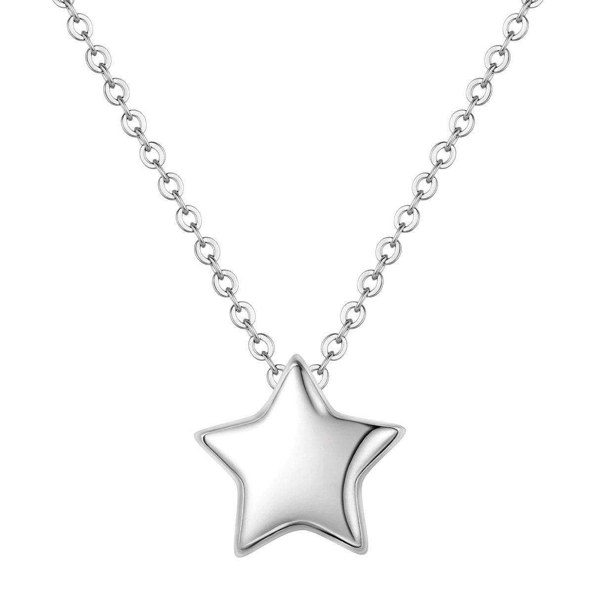 Collier Stern silber