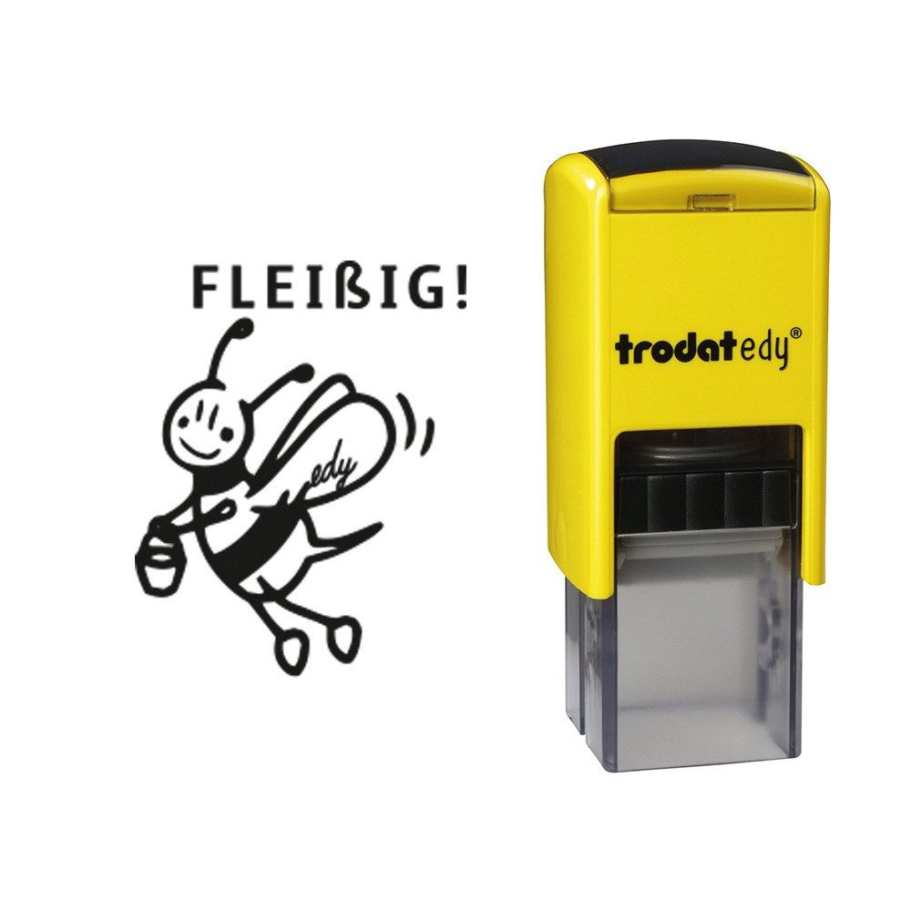 TRODAT Stempel trodat edy Stempel Biene zitronengelb