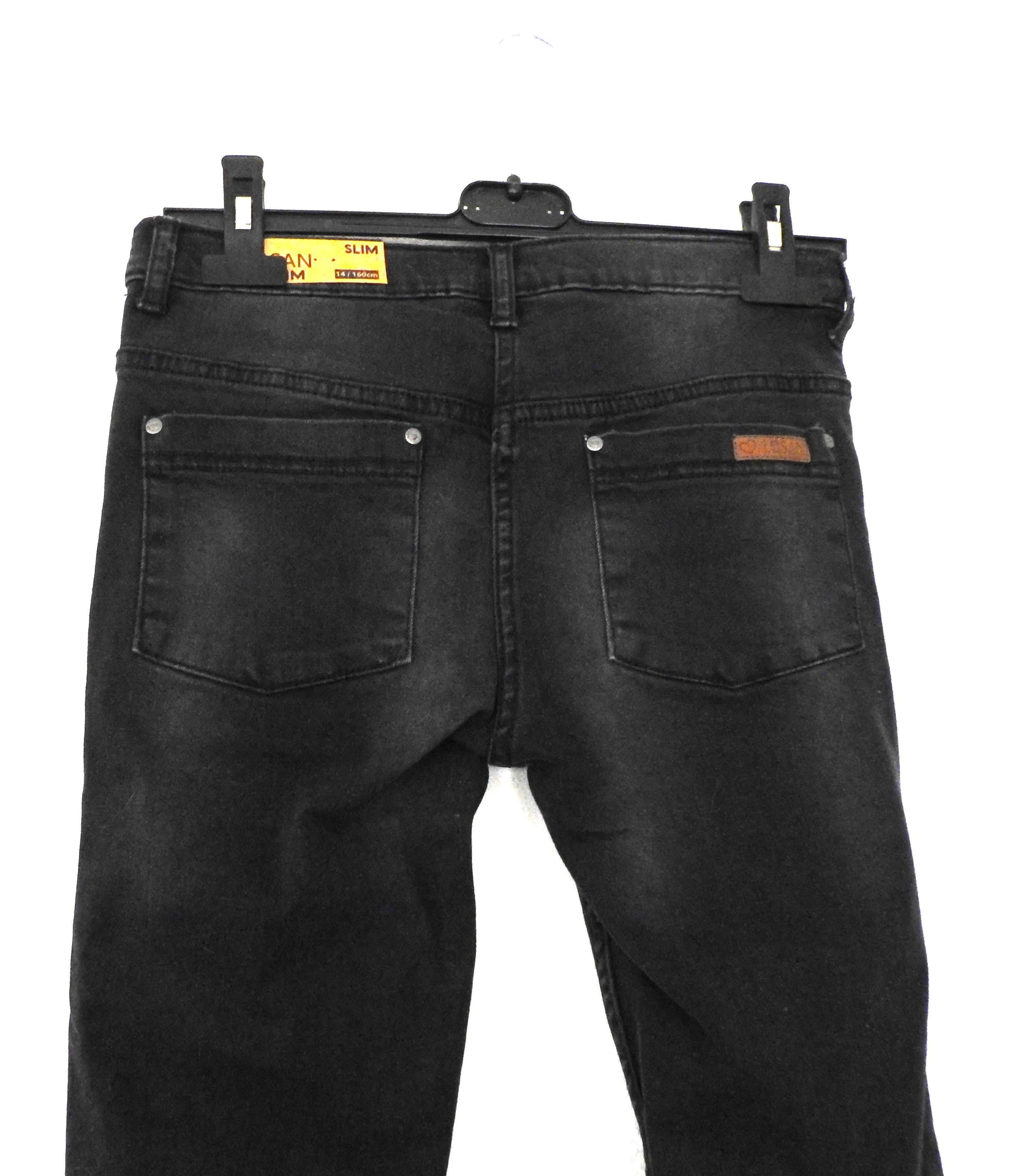 LOSAN 5-Pocket-Hose Fetzy schwarz SLIM