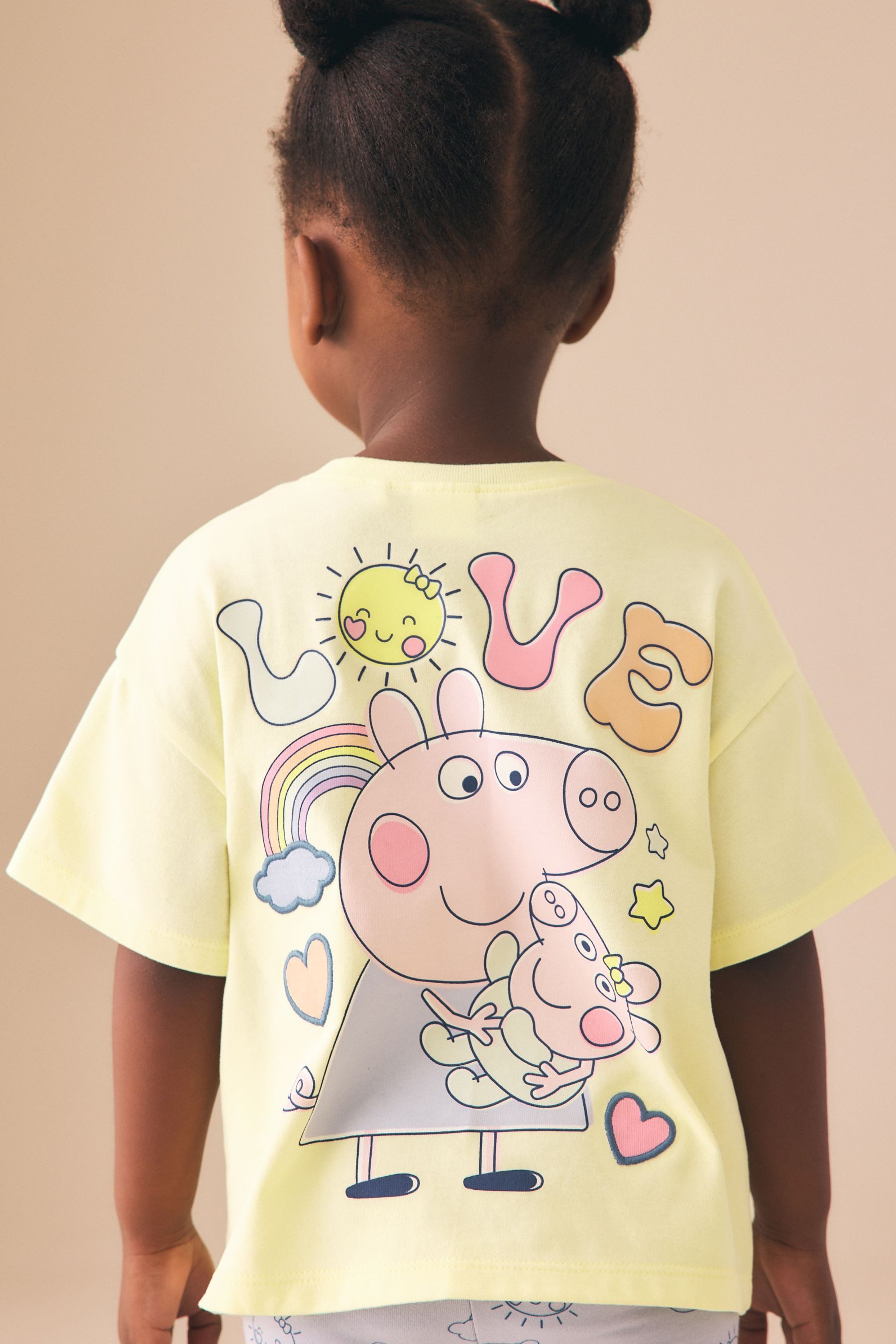 Next T-Shirt & Shorts Shorts-Set, Peppa Pig (2-tlg)