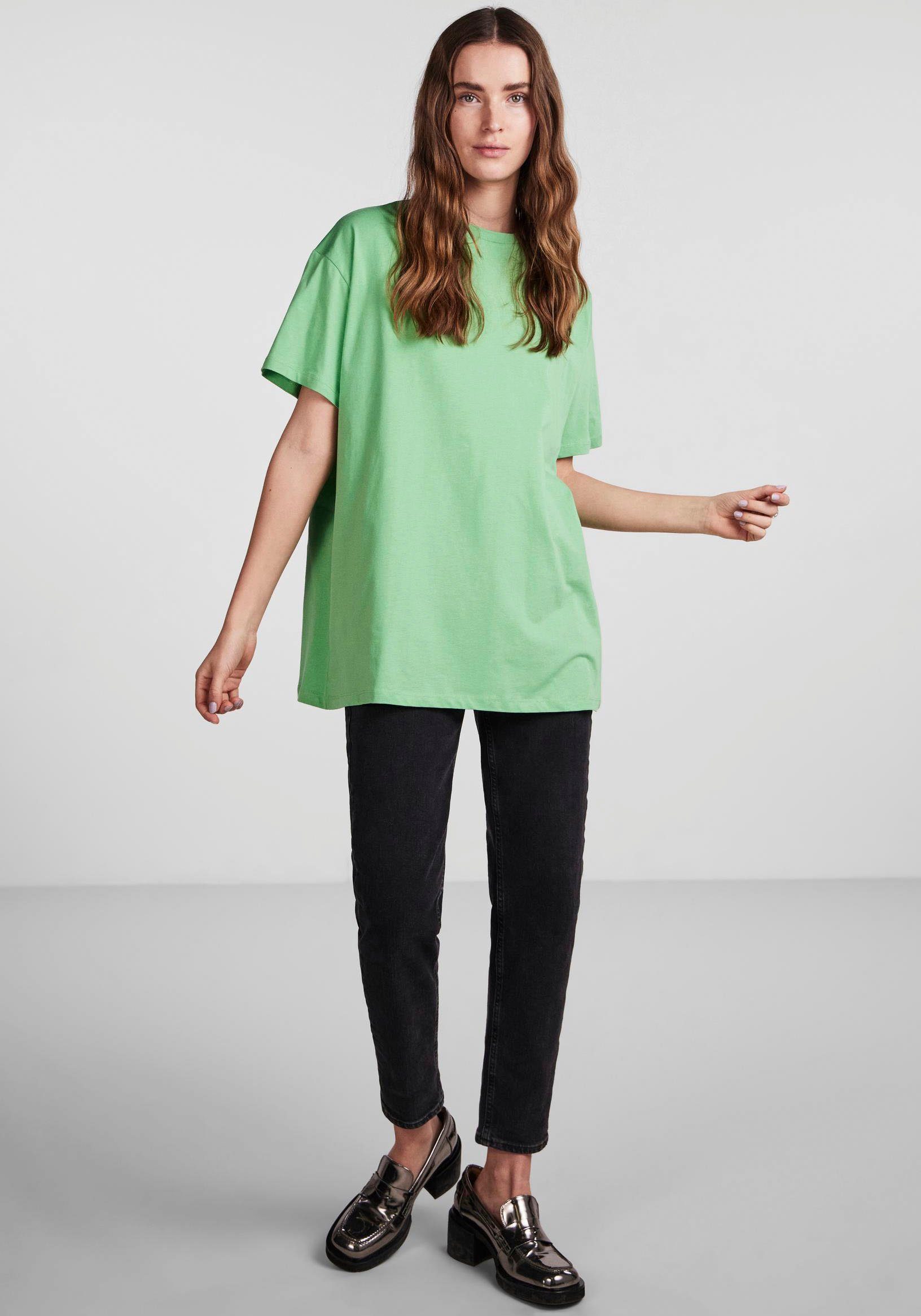 TEE pieces NOOS BC Absinthe Oversize-Shirt Green SS PCRINA OVERSIZED