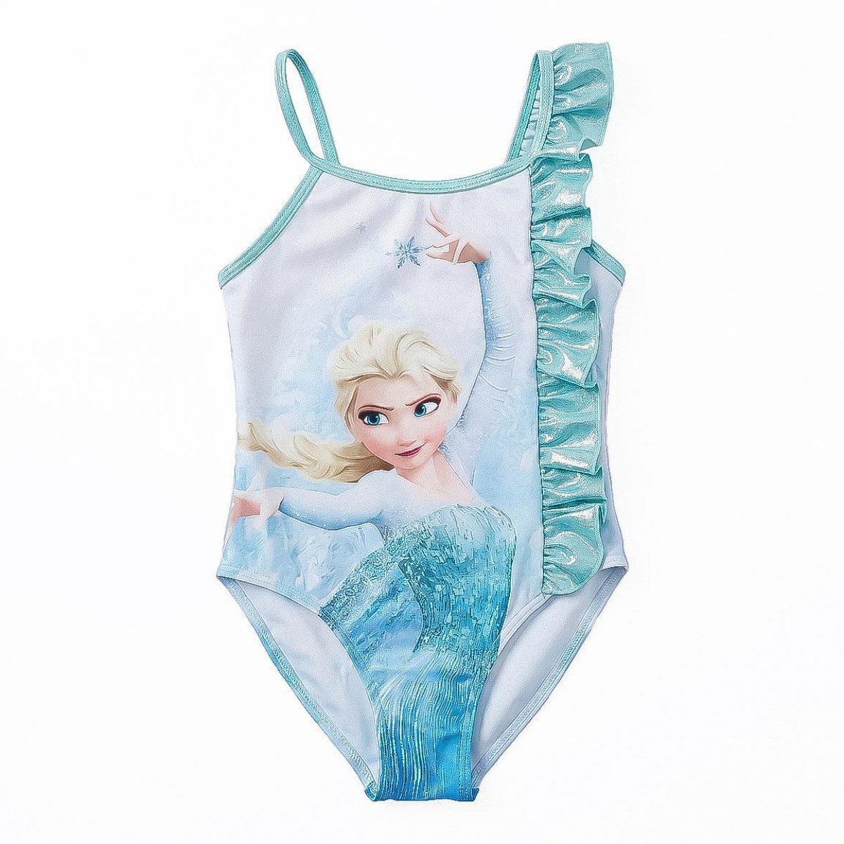 Disney Frozen Badeanzug - Kinder Schwimmanzug Bademode Strand Pool Sommer (1-St)