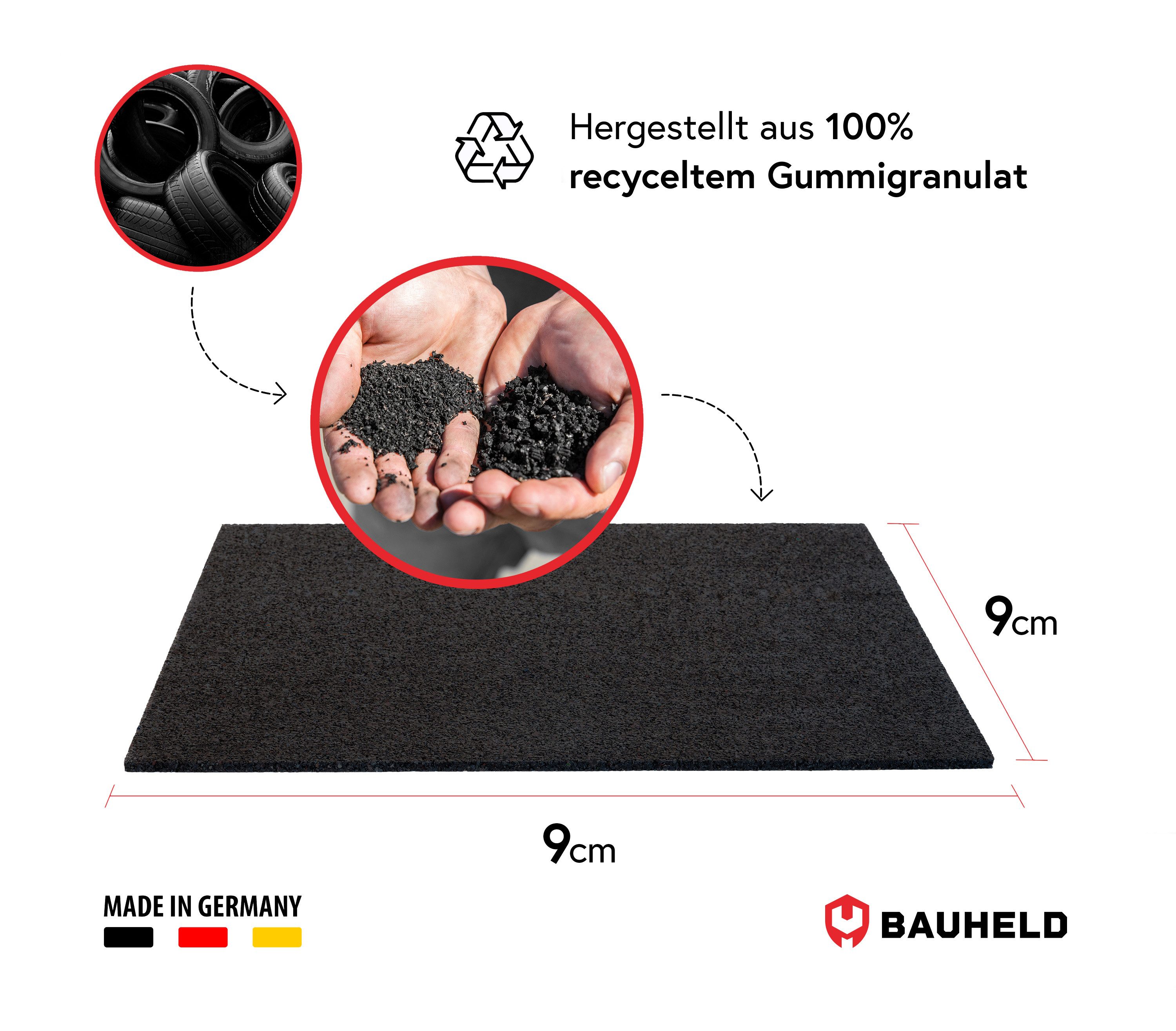 BAUHELD Terrassendielen Bautenschutzmatte, (Made in Germany] günstig online kaufen