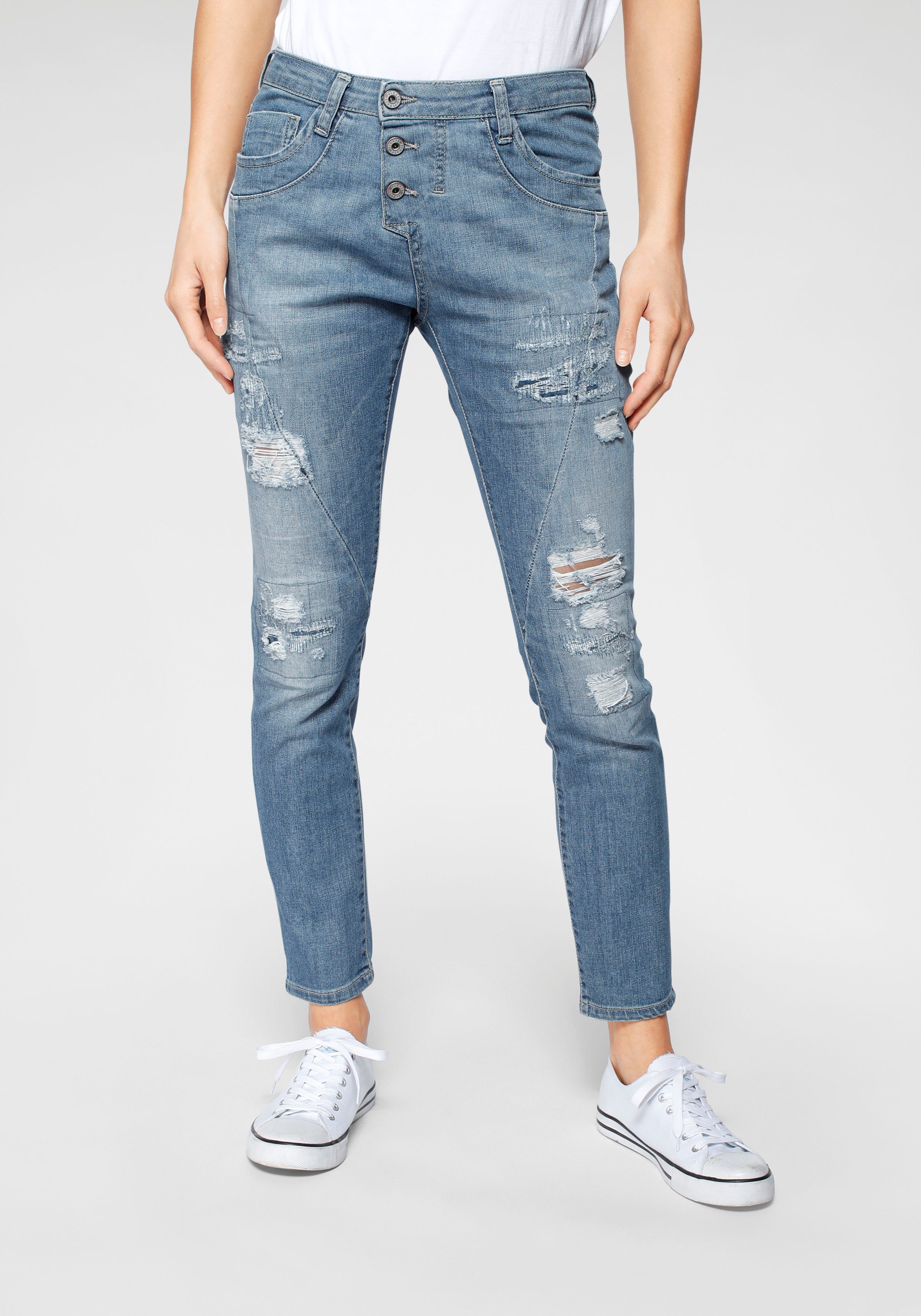 Please Jeans BoyfriendJeans »P78A« im Authentic UsedLook online