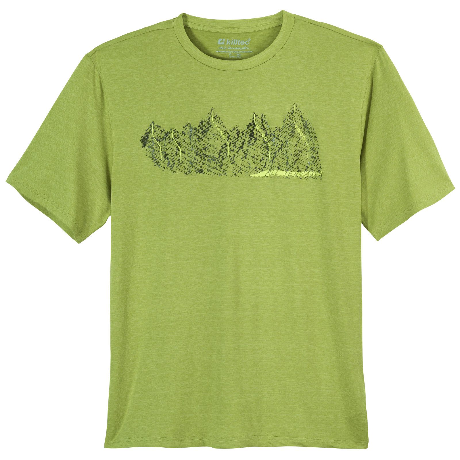 Killtec Rundhalsshirt Killtec XXL Print Funktionsshirt günstig online kaufen