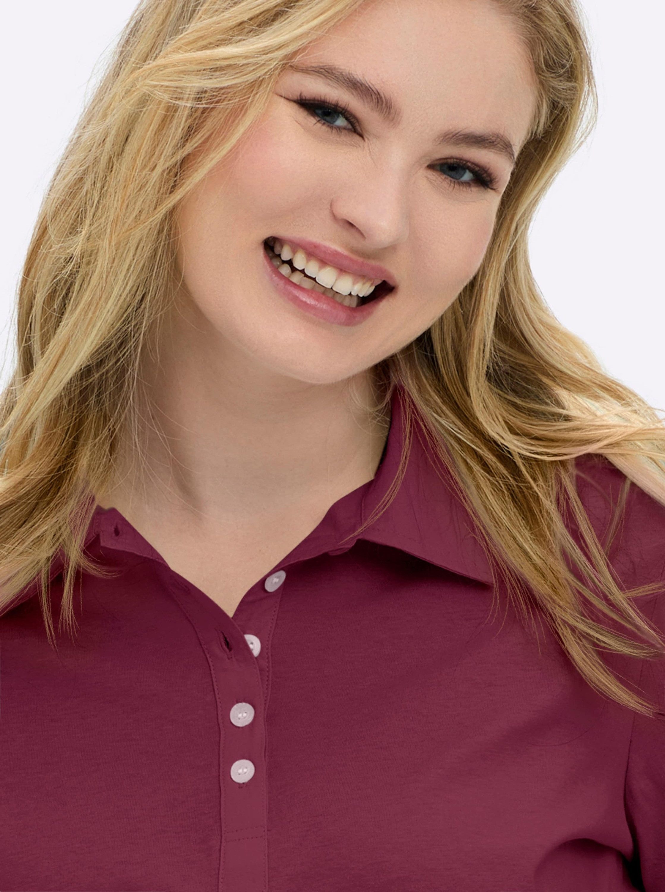 Witt T-Shirt Poloshirt Langarm – Bild 4 von 5