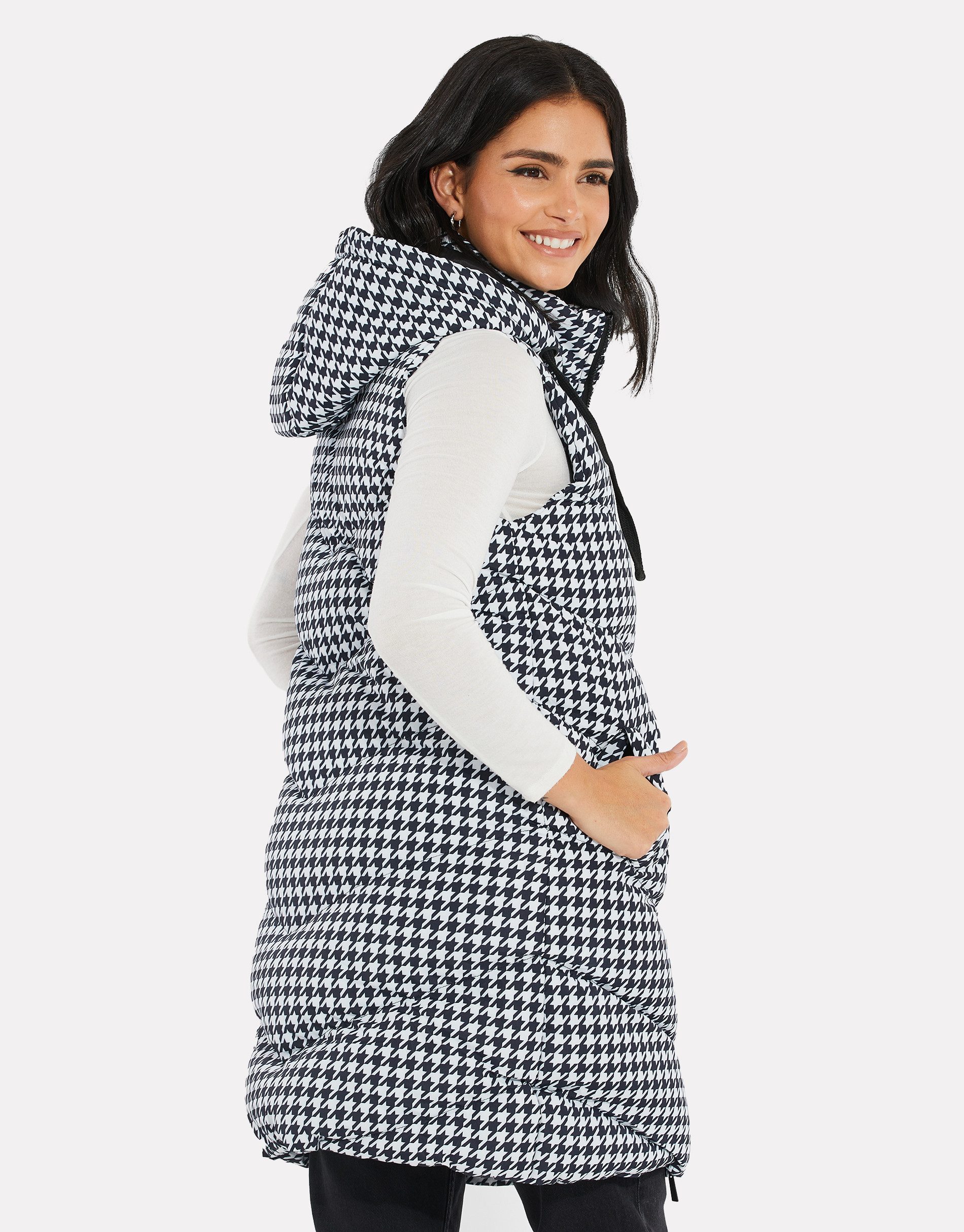 Threadbare Softshellweste THB Vampie (1-tlg) mit großer Kapuze
