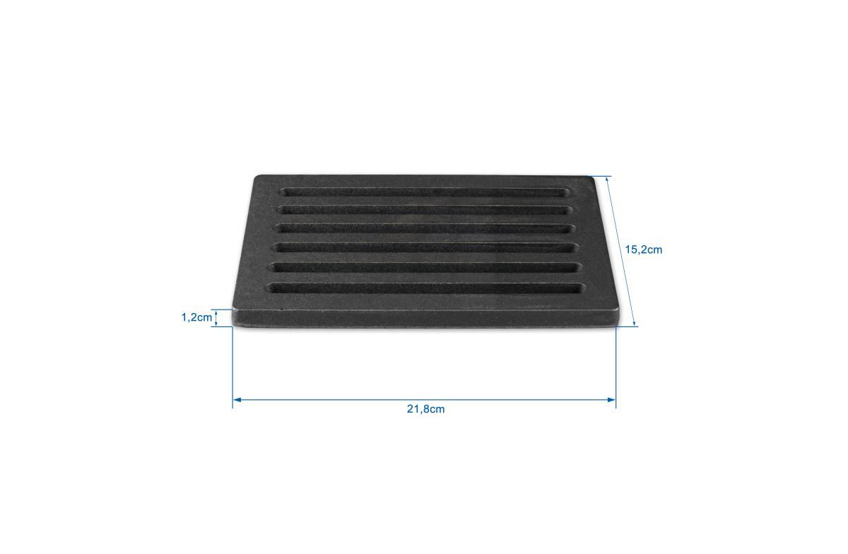 Grillrostprofi alles für den Grill Feuerrost Kaminrost Feuerrost Ascherost Gussrost verschiedene Grössen - Maße:, 15x22 cm